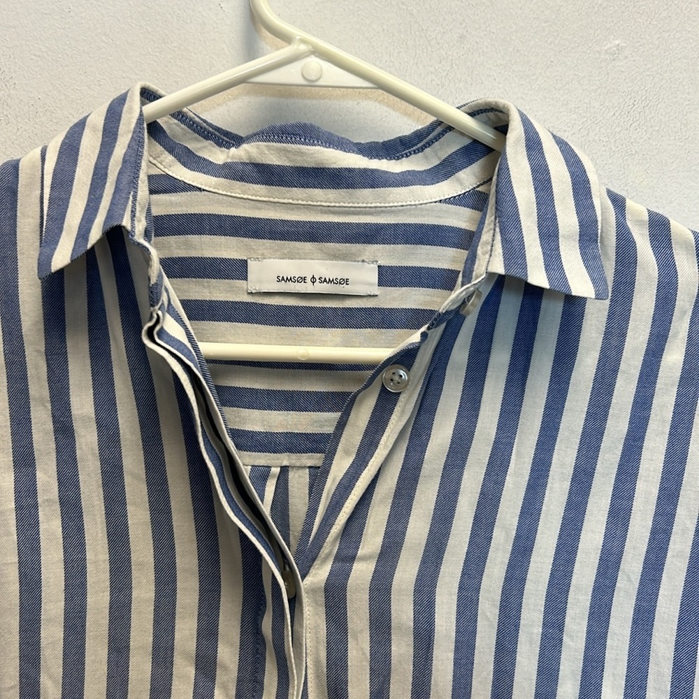 Samsoe & Samsoe Caico Stripe Button Down - image 5